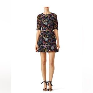 Saloni Floral Patterned Dress